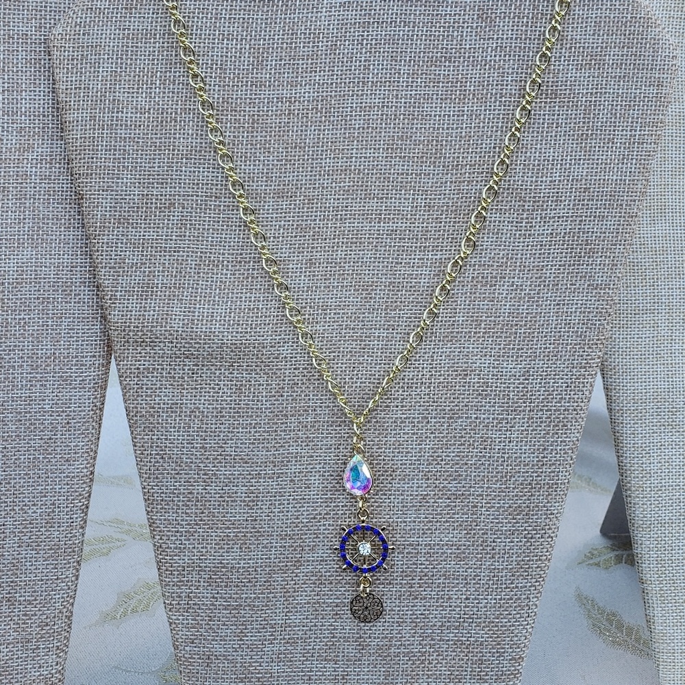 Nautical Crystal Necklace